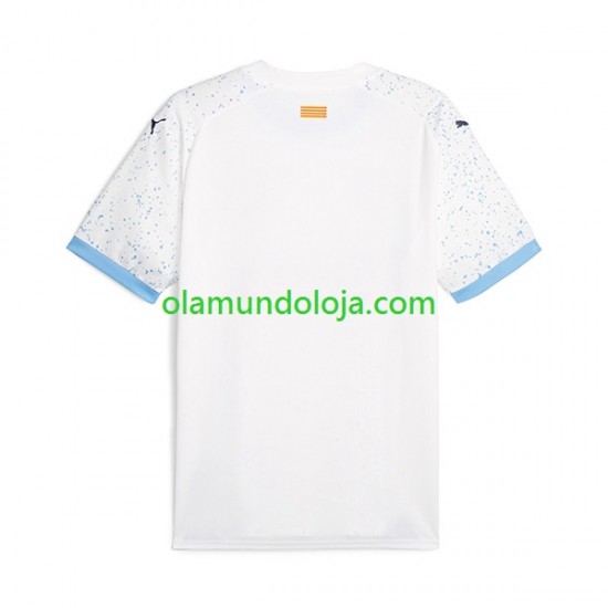 Camisola Girona Homem Equipamento Segundo 2023-2024 Manga Curta